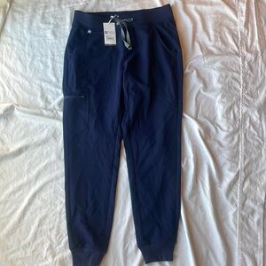NWT Figs Navy Zamora 2.0 Jogger Scrub Pants Small